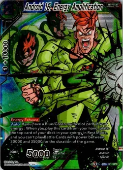Dragon Ball Super Cards Android 16, Energy Amplification SPR BT8-121 NM - Image 1
