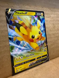 Pikachu V SWSH285 SWSH: Sword & Shield Promo Cards Holo - Image 2