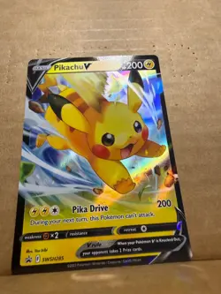 Pikachu V SWSH285 SWSH: Sword & Shield Promo Cards Holo - Image 4