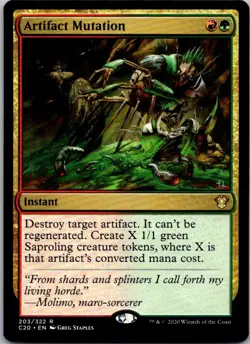Artifact Mutation R Commander 2020 203 NM Normal - Image 1