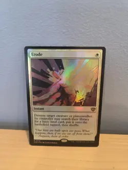 WotC Secrets of Strixhaven Erode (R) (Foil) NM - Image 1