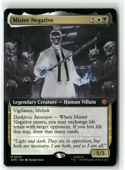 MTG Mister Negative 0274 Regular (Extended Art) Marvel's Spider-Man NM SPM - Image 1