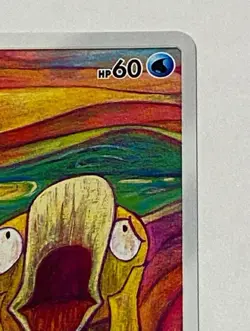 NM Psyduck Munch The Scream 286/SM-P Promo Pokemon Card Game Japanese Rare S5 - Image 2