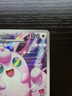 Pokemon TCG Phantasmal Flames - Wigglytuff 105/94 Illustration Rare IR Full Art - Image 3