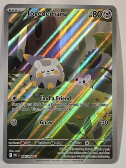 Pokemon: Togedemaru Illustration Rare 104/094 Phantasmal Flames Full Art ⭐ - Image 1