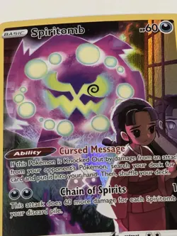 2022 Pokemon SWSH Lost Origin Spiritomb Trainer Gallery #TG09/TG30 - Image 1
