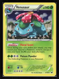 Venusaur - 3/108 (Cosmos Holo) Holo Promo Pokemon Blister Exclusives 003/108 LP - Image 1
