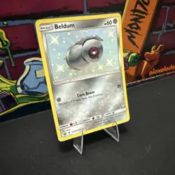 Pokemon Beldum Shiny Holo Rare Holo Hidden Fates: Shiny Vault SV30/SV94 NM - Image 2