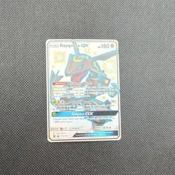 Pokemon Rayquaza GX 177A/168 Alternate Art Promo Holo HP180 Basic - Image 1