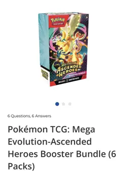 Pokemon TCG Ascended Heroes Booster Bundle - NEW - SEALED - PRESALE - (8x Boxes) - Image 1
