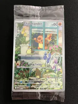 Pokemon Charmander SVP 044 Pokemon Center Stamped Promo Obsidian Flames Sealed!! - Image 1