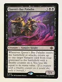 Queen's Bay Paladin The Lost Caverns of Ixalan Non-Foil Regular MTG - Image 1