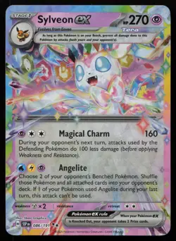 Sylveon ex 086/191 Double Rare Surging Sparks Pokemon NM - Image 1
