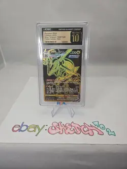 POKEMON - RAYQUAZA VMAX - SILVER TEMPEST - TG29/TG30 - CGC PRISTINE 10 - Image 1