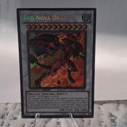 Yu-Gi-Oh! Red Nova Dragon CT07-EN005 Holo ATK/3500 DEF/3000 - Image 1