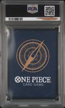 2025 ONE PIECE OP11 EN FIST OF DIVINE SPEED 3RD ANV-GOLD MONKEY D. LUFFY PSA 10 - Image 2