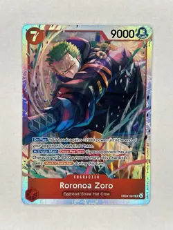 LOT (2) - One Piece TCG Roronoa Zoro EB04-007 SR ENGLISH OP15 - Image 2