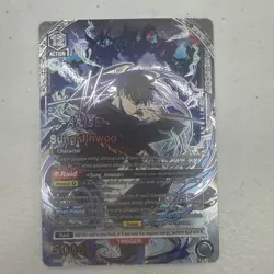 Union Arena: Sung Jinwoo SR** (022) Signature, UE17BT : Solo Leveling - Image 2