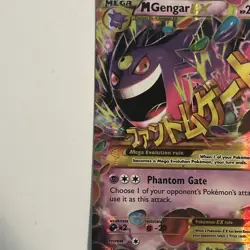 M Gengar EX (121 Secret Rare) 121/119 XY - Phantom Forces Holo - Image 5