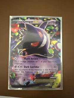 Gengar EX 34/119 Ultra Rare- Pokemon TCG XY Phantom Forces MP - Image 1