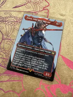 MTG Firion, Wild Rose Warrior (Borderless) Final Fantasy - Image 2