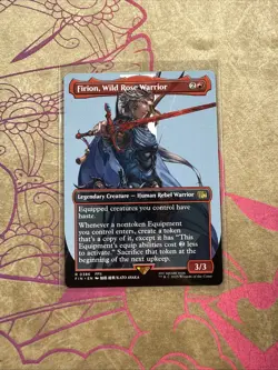 MTG Firion, Wild Rose Warrior (Borderless) Final Fantasy - Image 4