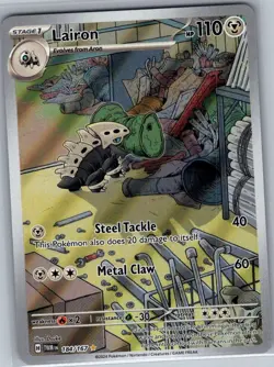 Lairon 184/167 SV06: Twilight Masquerade - Pokemon Card - NM - Image 1