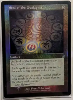Seal of the Guildpact (Retro Frame) Ravnica Remastered Regular - MTG - Image 1