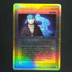 Archie 71/95 Holo - Team Magma Team Aqua - Pokemon Card - Image 1