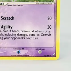 Pokemon Grovyle 19/100 Crystal Guardians Non Holo Vintage Card NM - Image 4