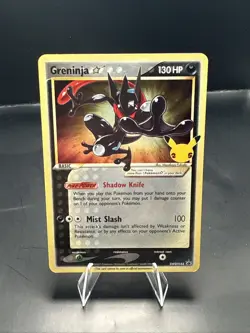 Pokemon Card Celebrations Holographic Promo Greninja SWSH144 - Image 1