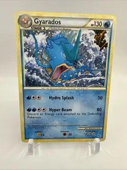 NM/LP Gyarados 20/30 Non-Holo Common HGSS Trainer Kit Pokemon Card - Image 1