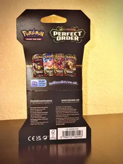 Pokemon TCG Perfect Order Booster Pack Factory Sealed Blister Pack Pokemon Cards - Image 2