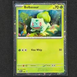 Bulbasaur - SVP046 - Cosmos Holo - Black Star Promo - 151 - Pokemon Card - VLP - Image 1