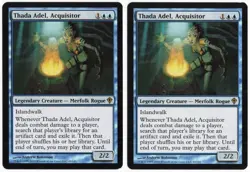 Thada Adel, Acquisitor x2 2x 2010 Worldwake Blue Legendary Creature MTG NM AZ3 - Image 1
