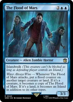 The Flood of Mars -Foil Light Play MTG Universes Beyond: Doctor Who - Image 1