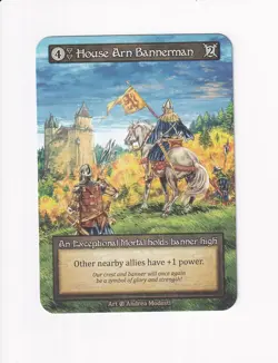 Sorcery: Contested Realm BETA HOUSE ARN BANNERMAN - Image 1
