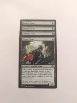 (4) Cenote Scout *PLAYSET* The Lost Caverns of Ixalan Regular NM MTG - Image 1