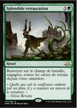 mtg magic splendid reclamation FRENCH vf fr splendide restauration eldritch moon - Image 1