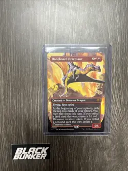 Bonehoard Dracosaur - Borderless NM The Lost Caverns of Ixalan - #0321 - Image 1