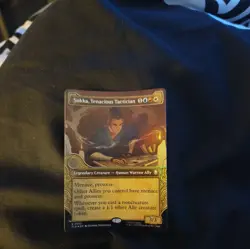 MTG Sokka tenacious tactician rare Avatar the last airbender FOIL - Image 1