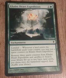 x4 Khalni Heart Expedition MTG Zendikar 2009 #167 Lightly Played - Image 3