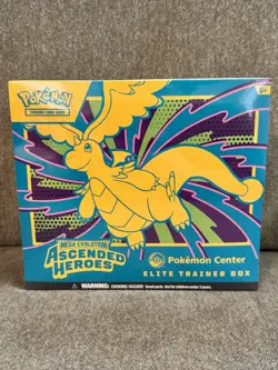 Pokemon: Ascended Heroes Pokemon Center Elite Trainer Box ETB NEW SEALED MINT - Image 1
