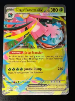 Mega Venusaur ex 013 Promo Pokemon Oversized Jumbo - Image 1