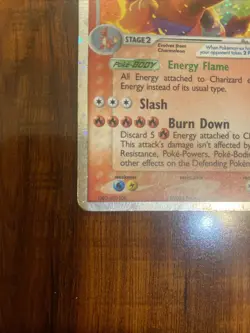 Pokemon Charizard EX Fire Red & Leaf Green Holo Rare 105/112 MP/HP🔥 - Image 5