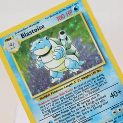 Pokemon TCG - Blastoise 2/102 Base Set Holo Rare WOTC - EXC/NM - Image 1