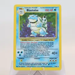 Pokemon TCG - Blastoise 2/102 Base Set Holo Rare WOTC - EXC/NM - Image 2