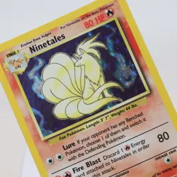 Pokemon TCG - Ninetales 12/102 Base Set Holo Rare WOTC - EXC - Image 1