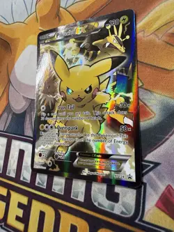 Pikachu EX - XY124 - Pokemon XY Promo Ultra Rare Card - Image 2