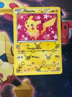 Pikachu RC7/RC25 Legendary Treasures Radiant Collection Holo - Image 1